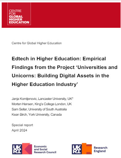 [PDF] EdTech in Higher Education | Edumorfosis.it | Scoop.it
