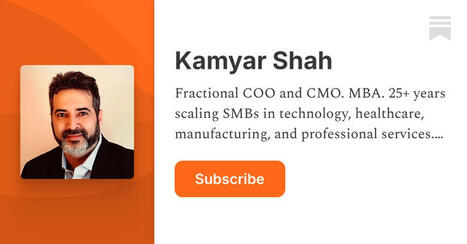 Kamyar Shah | Substack | Tampa Florida Management Consulting | Scoop.it