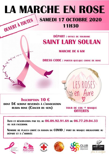 Marche en Rose le 17 octobre à Saint-Lary Soulan | Vallées d'Aure & Louron - Pyrénées | Scoop.it