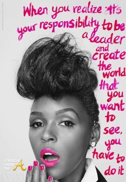 Janelle Monáe Goes ‘CoverGirl’ Glam For VIBE Vixen… [PHOTOS] | GetAtMe | Scoop.it