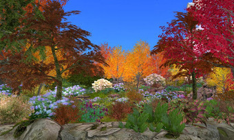 Autumn comes to Calas Galadhon | Second Life Destinations | Scoop.it