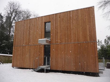 [inspiration] Une maison bois en forme de cube | Build Green, pour un habitat écologique | Scoop.it