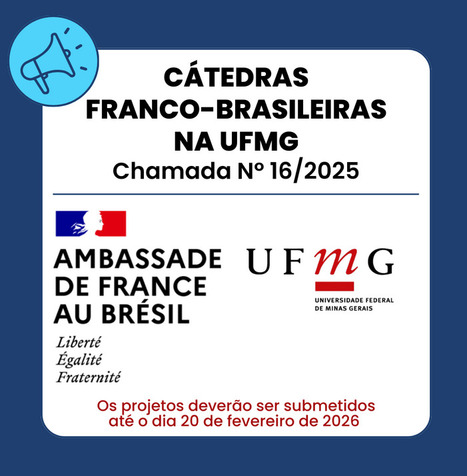 AAP Chaires franco-brésiliennes à l’UFMG | Life Sciences Université Paris-Saclay | Scoop.it