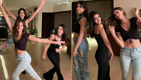 Ananya Panday enjoys a crazy night out with BFFs Shanaya Kapoor and Navya Nanda and these pics are proof - Unseen Photos Worldwide | Latest BOLLYWOOD movie news reviews | Scoop.it