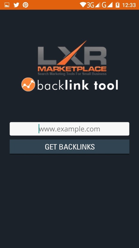 Outil SEO pour les liens externes ! Pr&eacute;sentation de SEO Backlink Tool #appmobile | Search engine optimization : SEO | Scoop.it