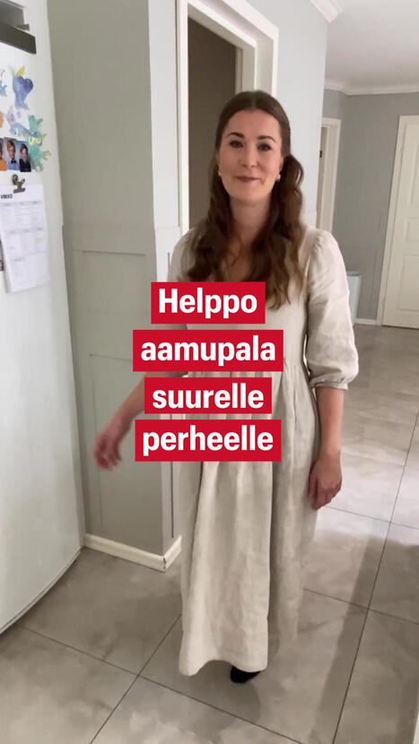 Näin Ida Vainio valmistelee aamupalan kahdeksan hengen perheelle | 1Uutiset - Lukemisen tähden | Scoop.it