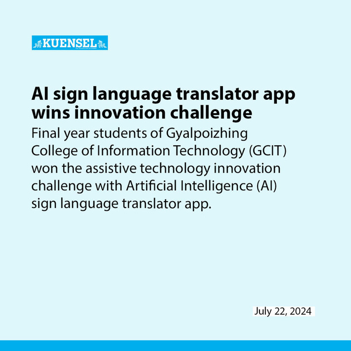 AI sign language translator app wins innovation challenge | | Quezil - News on Language & Technology | Scoop.it