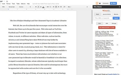 Google Docs vs. Microsoft Word: ... Match for Research Writing | iGeneration - 21st Century Education (Pedagogy & Digital Innovation) | Scoop.it