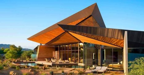 [Inspiration] Spectaculaire maison en pisé dans le désert de l'Arizona | Build Green, pour un habitat écologique | Scoop.it