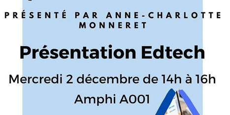 2/12/2021 - MasterClass Edtech France à Villejuif | Formation : Innovations et EdTech | Scoop.it