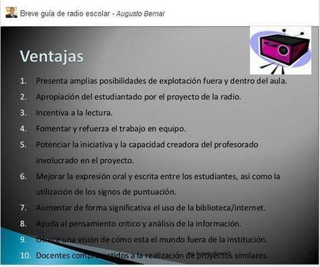 Radio Escolar - 8 Herramientas TIC para Implementarla | Education 2.0 & 3.0 | Scoop.it