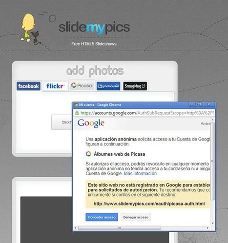 SlideMyPics: Una solución para insertar presentaciones de albums de fotos en html5 | TIC & Educación | Scoop.it
