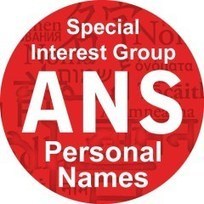 Join the new ANS Facebook group – Special Interest in Personal Names | Name News | Scoop.it