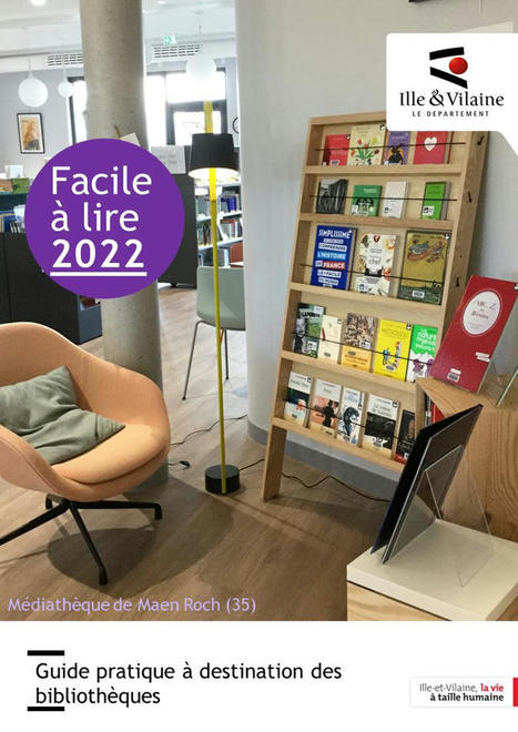 Un Guide « Facile à lire » publié par la Médiathèque départementale d’Ille-et-Vilaine | L'actualité des médiathèques | Scoop.it