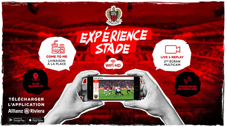 L’OGC Nice enrichit l’expérience spectateur grâce à une nouvelle application ! | Sport et Digital | Scoop.it