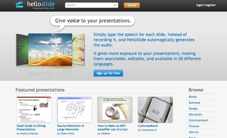 HelloSlide - Bring your slides to life | Digital Delights for Learners | Scoop.it