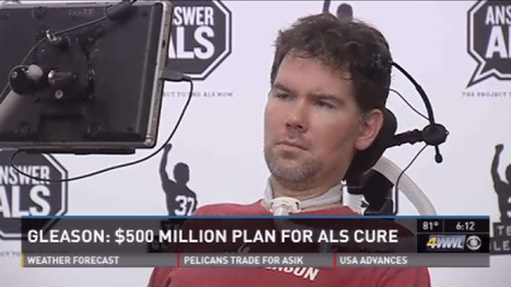 Steve Gleason seeks $500 million to find ALS cure | PATIENT EMPOWERMENT & E-PATIENT | Scoop.it