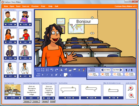Cartoon Maker histoire de bande dessinée dans la salle de classe | ASTUTICE EN FLE | Scoop.it
