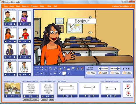 Cartoon Maker histoire de bande dessinée dans la salle de classe | | Apprenance transmédia § Formations | Scoop.it