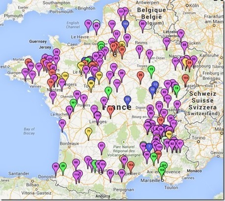 La carte des maisons paille en France suivi par le RFCP | Build Green, pour un habitat écologique | Scoop.it