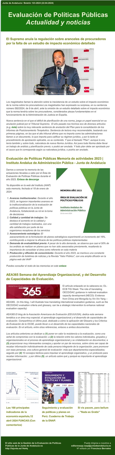 Boletín nº 123 de Evaluación de Políticas Públicas. Actualidad y noticias | Evaluación de Políticas Públicas - Actualidad y noticias | Scoop.it