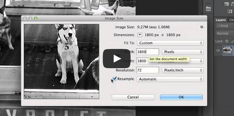 Quick Tip: A Great Way to Resize Low-Res Images in Photoshop @ Weeder | Photo Editing Software and Applications | Scoop.it