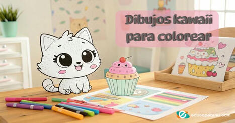 Dibujos kawaii para colorear: descubre los más tiernos y divertidos | Recull diari | Scoop.it