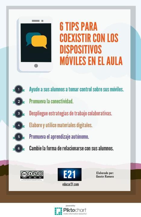 6 Tips para Coexistir con los Dispositivos Móviles en el Aula | Infografía | TIC & Educación | Scoop.it