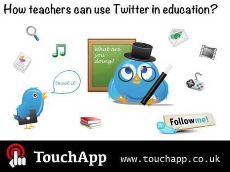 How teachers can use Twitter in education? | Get Apps, Get Inspired ... | #SocialMedia #LEARNing2LEARN  | Distance Learning, mLearning, Digital Education, Technology | Scoop.it
