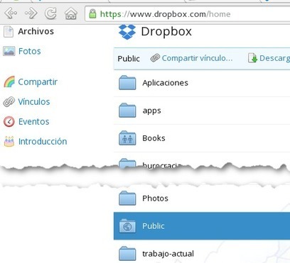 Activar carpeta Public en Dropbox | TIC & Educación | Scoop.it