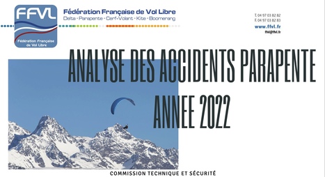 Bilan accidento FFVL 2022 | Gestion des risques en vol libre | Scoop.it