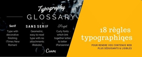 18 règles typographiques pour rendre vos contenus plus lisibles | Graphic design | Scoop.it
