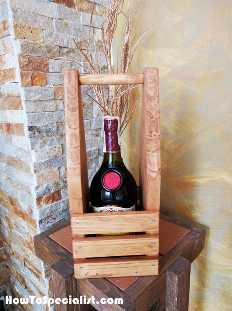DIY Wine Caddy | MyOutdoorPlans | Free Woodworking Plans and Projects, DIY Shed, Wooden Playhouse, Pergola, Bbq | Furniture Plans | Scoop.it