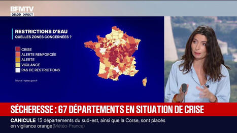 S&eacute;cheresse: 67 d&eacute;partements en situation de crise | Plan&egrave;te DDurable | Scoop.it