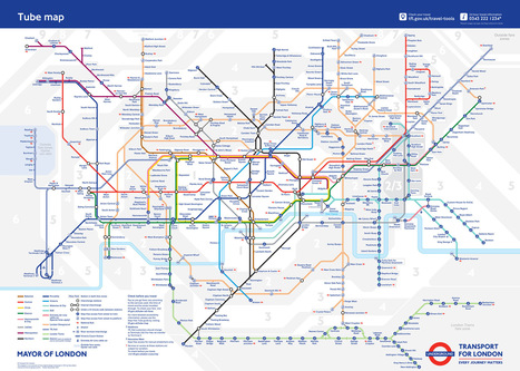 There’s a brand new London tube map – and it’s got Reading on it | Antarctica | Scoop.it