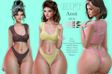 Amit Undies Fatpack August 2025 Group Gift by MeHoney | Teleport Hub - Second Life Freebies | Second Life Freebies | Scoop.it