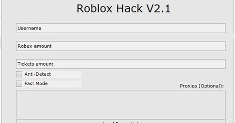 Roblox Hack Tool Generator