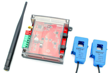 Dual-channel LoRaWAN AC energy meter features 10A/100A CT clamps, measures temperature and humidity - CNX Software | Embedded Systems News | Scoop.it