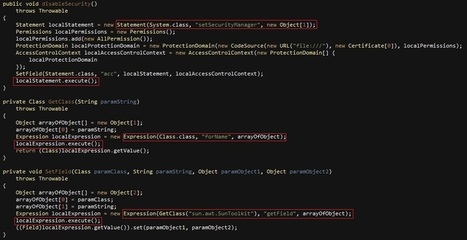 VRT: CVE-2012-4681: bypassing built-in java security | opexxx | Scoop.it