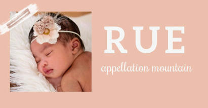 Baby Name Rue: Minimalist Nature Name | Name News | Scoop.it