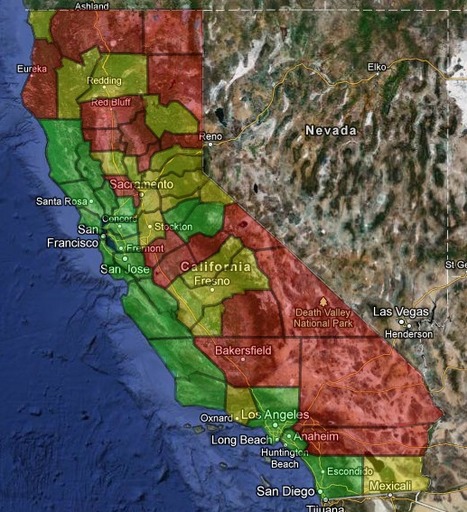 California Water Use Map 2008 | Sustainability Science | Scoop.it