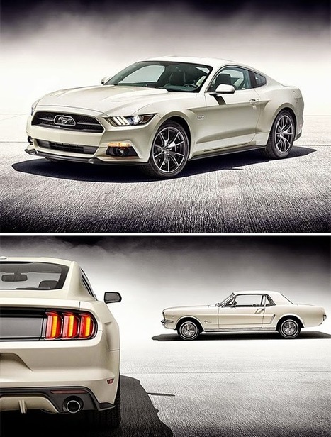 2015 Ford Mustang 50th Anniversary Edition - Grease n Gasoline | Cars | Motorcycles | Gadgets | Scoop.it