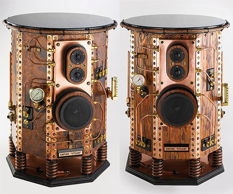 Empire Steampunk Speakers: For Dapper Audiophiles Only | All Geeks | Scoop.it