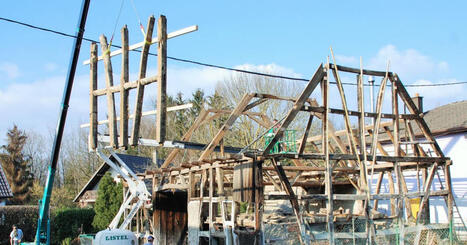 Dietwiller | Une nouvelle vie pour une grange au colombage en chêne du XIXe siècle | Actu Archi-Urba-Environnement-Paysage | Scoop.it