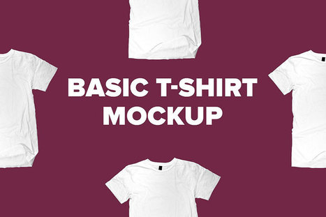 Download 60 Best T Shirt Mockup Templates With Realisti PSD Mockup Templates