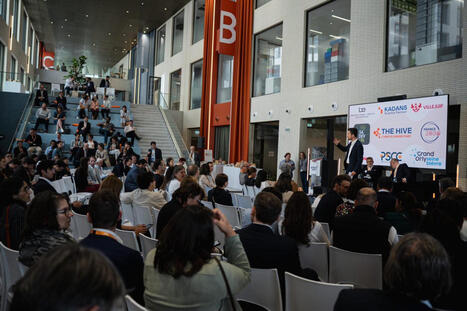 &laquo; The Hive &raquo;, b&acirc;timent totem du Campus Grand Parc, officiellement inaugur&eacute; &agrave; Villejuif | Life Sciences Universit&eacute; Paris-Saclay | Scoop.it