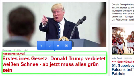 Fake News Alarm: Gratis-Tool fälscht Webseiten mit einem Klick | Wordpress-Webdesign | Scoop.it