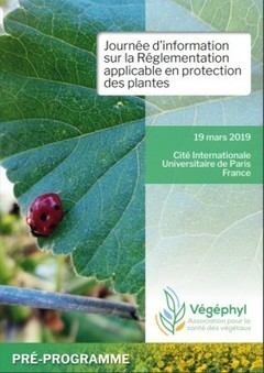 Journée d'information sur la Réglementation applicable en protection des plantes -le 19 mars 2019 | SCIENCES DU VEGETAL | Scoop.it
