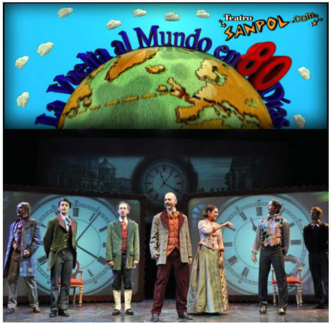 Madrid : La vuelta al mundo en 80 dias en teatro | Noticias de Julio Verne | Scoop.it