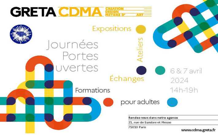 Le GRETA CDMA vous ouvre ses portes – 6 & 7 avril 2024 – GRETA CDMA | Découvrir, se former et faire | Scoop.it